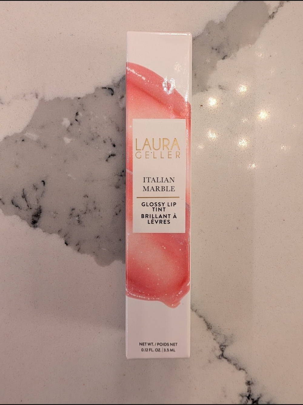 Laura Geller Italian Marble Glossy Lip Tint — Rosé Spritz NIB - Picture 5 of 8